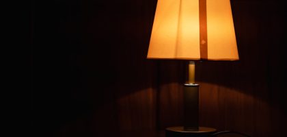 Photo bedside table lamp