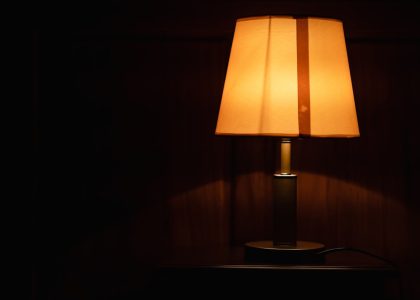 Photo bedside table lamp